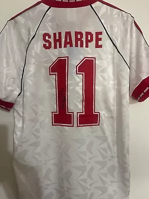 Lee Sharpe Signed Man Utd ECWC Final Shirt COA Video Photo Proof • £108