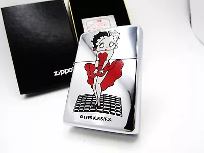 Betty Boop  Marilyn Monroe  Zippo 1995 Mint Rare • $169