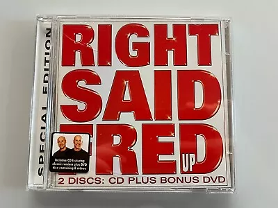 Right Said Fred : Up CD Album With DVD 2 Discs (CD) FAST POST • £2.49