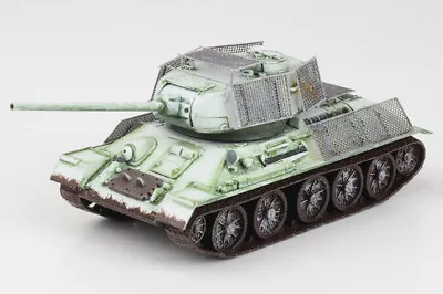 Dragon Models 1/72 T-34-85 Tank Soviet Army W/Bedspring Armor • $67.99