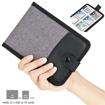 $16.49 • Buy Camera Carrying Memory Card Case Holder Pouch Protector Storage For XQD CF Cards