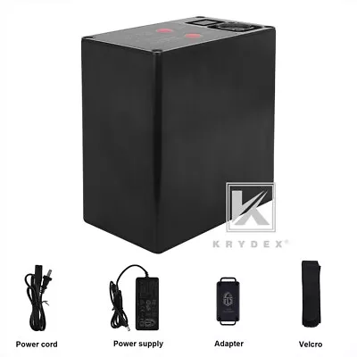 KRYDEX FCS Military BB2590 Rechargeable Li-ion Battery Case Box 2x16V Output BK • $214.95