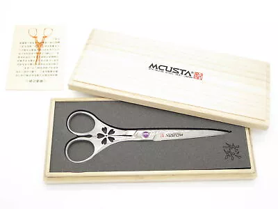 Mcusta Knives 170D Sakura Seki Japan Custom Limited VG10 Damascus Scissors Shear • $210