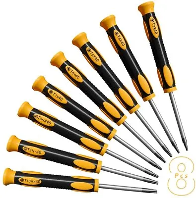 Torx Screwdriver Set T3 T4 T5 T6 T7 T8 T9 T10 Security Star For XBOX 360 PS5 PS4 • $17.99