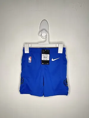 Nike NBA Dallas Mavericks Basketball Shorts Toddler Boys Blue Elastic Waist • $24.99