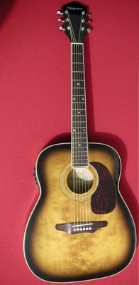 $299.99 • Buy Acoustic Guitar Silvertone 633e Reissue Of The Harmony H1260