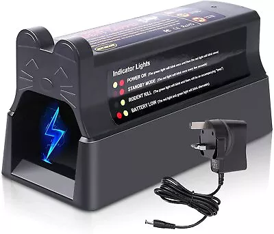 £27.49 • Buy UK Stock Electronic Mouse Trap Control Rat Killer Pest Electric Rodent Zapper