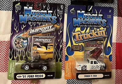 Muscle Machines Import Tuner 01 Ford FR200 & Truckin’ Ford F-150 • $24.99