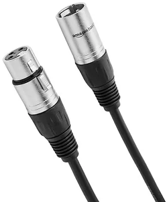 Amazon Basics XLR Microphone Cable For Speaker Or PA System All Copper Conduc... • $13.72