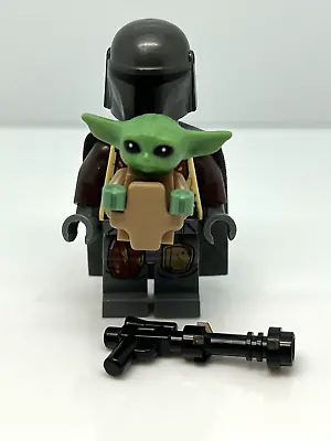 LEGO Star Wars The Mandalorian Beskar With Baby Yoda Grogu Minifigures 75299 NEW • $41.10