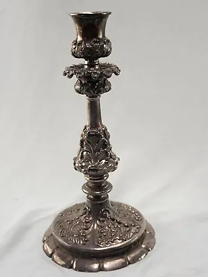 Vintage Wilcox Silverplate Co Quadruple Plate #2758 Candlestick 10.5  • $44.10