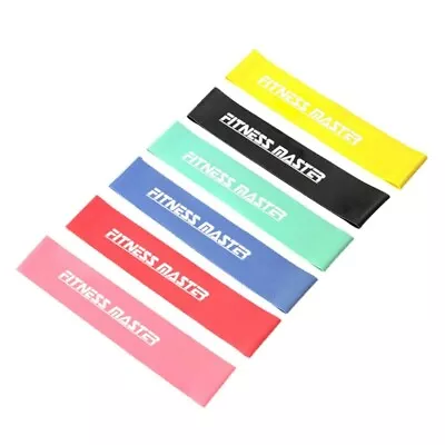 6PCS Resistance Loop Bands Mini Band Exercise Crossfit Strength Fitness GYM Yoga • $8.99