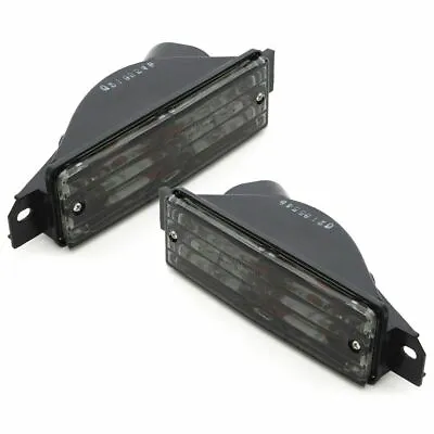 For Bmw E30 Smoked Directional Signals Indicators Blinkers • $38