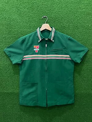 Vintage Japanese Brand Uniform 7 Eleven Full Zipper • $99