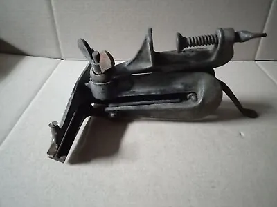 Antique Cast Iron E. C. Stearns Saw Vise Patented Aug. 22 1899 • $28