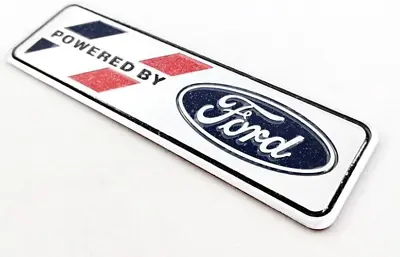 Powered By Ford Badge Emblem Adhesive Mustang SVT Motorsports Performance Cobra • $12.34
