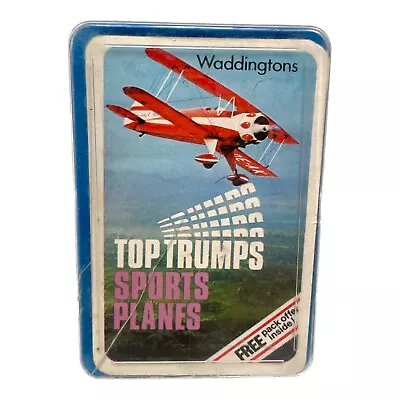 Top Trumps Waddingtons Sports Planes Rare • £6.99