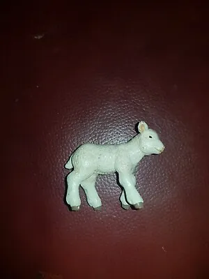 PAPO Farmyard Friends Merinos Lamb Toy Figure White (51047) . • £6.99