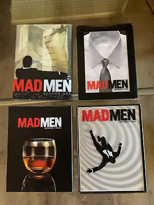 Mad Men: Seasons 1-4. .(2007-2010)  AMC Television TV Series LIKE NEW! BEST SHOW • $9.99