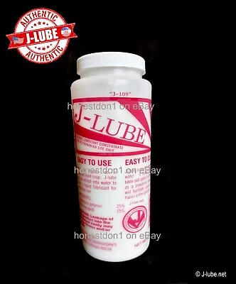 J-Lube REAL JLube Powder Lubricant - AUTHENTIC - READ BEFORE BUYING - WHITE CAP • $27.95