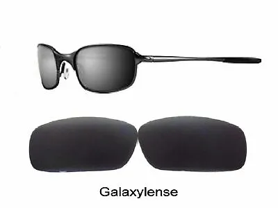 $7.45 • Buy Galaxy Replacement Lenses For Oakley Square Wire 2.0 Sunglasses Black Polarized