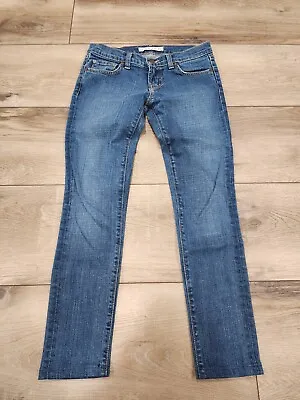 J Brand Women's Mid Rise Skinny Jeans 910 DKV Normcore Sz 25 • $18.37