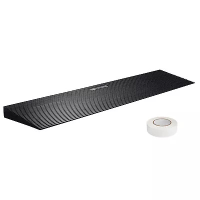 VEVOR Cuttable Threshold Ramp Rubber Wheelchair Ramp Solid 4 Cm Rise 90 Cm Wide • $55.99