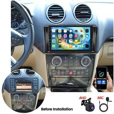 Android 12.0 For Mercedes Benz ML/GL-Class W164 X164 Car Radio GPS Navi FM BT • $129.99