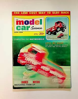 Model Car Science Magazine Vol. 4 #6 VG 1966 • $38