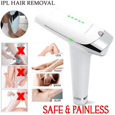 New Laser IPL Permanent Hair Removal Machine Face&Body Skin Painless Epilator UK • £75.59