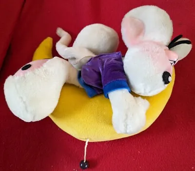 Vintage Diddl Musical Mouse Plush Toy Good Night Thomas Goletz Pull Cord  • £10