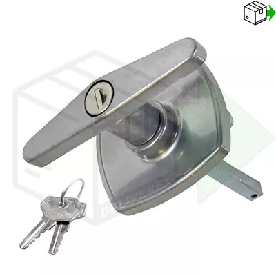 NEW 2-Hole BIRTLEY Lock T-Handle BACK FIXED Garage Door Spares Parts • £19.99