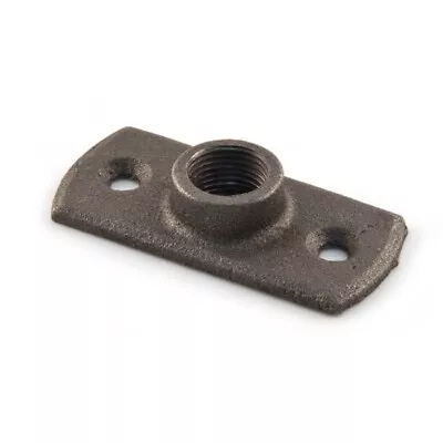 Malleable Iron Backplate Hangers M10  Black Munsen Ring • £2.70