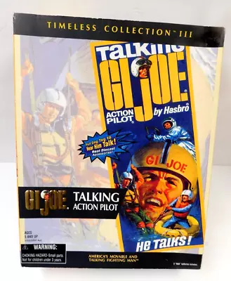 Gi Joe Talking Action Pilot 12  Timeless Collection Iii 2000 Factory Sealed • $71.99