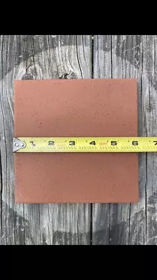 Quarry Red Blaze 6 In. X 6 In. Abrasive Ceramic Floor & Wall Tile 10 Tiles • $47.50
