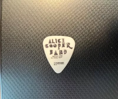 Alice Cooper Band / Motley Crue Final Tour 2015 Tommy Henricksen Stage Used Pick • $30