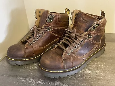 Doc Martens Diego Men’s Brown Boots Size 8 Vintage Y2K • $49.95
