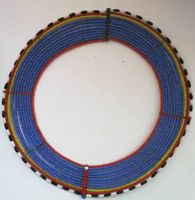 Maasai Traditional Beaded Necklace Kenya • $40