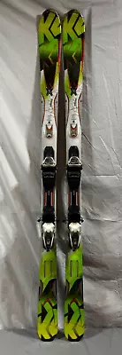 K2 AMP Rictor 174cm 127-80-109 R=16m Rocker Skis Marker 11.0 Adjustable Bindings • $154.95