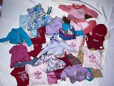 Tagged American Girl Doll Clothing Lot Of 33 Piece Tops Hats Dresses Pants EUC • $59.99