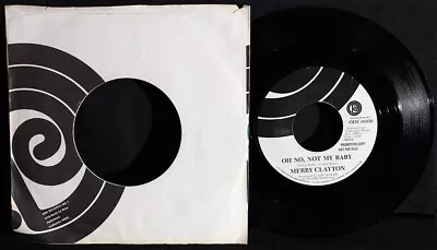 Merry Clayton-Oh No Not My Baby-Ode 66030-Vintage 1972 DJ 45-Co. Sleeve!! • $11.99