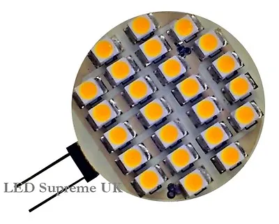 G4 24 SMD LED 12V 150LM 1.9W White Bulb ~20W • £6.49