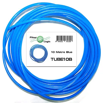 £4.99 • Buy 10 Metres 1/4” 6.4mm OD LDPE Tubing Pipe For RO Systems & Fridge Water Filters