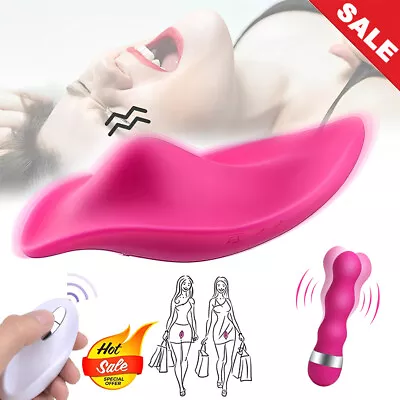 Vibrator G Spot Dildo Bullet Egg Vibrating Panties Remote Control Women Sex Toy • $20.95