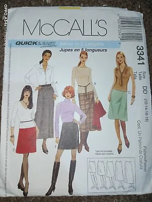 McCalls 3341 Skirt Sewing Pattern • £4