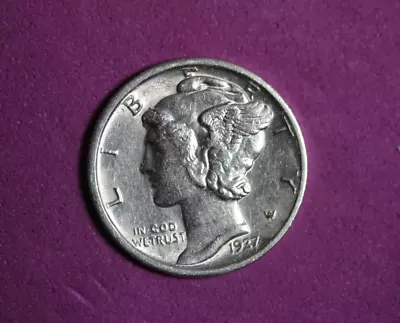 1937-D  Mercury Dime #P16728 • $12