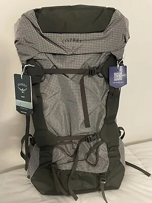 Osprey Aether Pro 75 Silver Lining Mountaineering Backpack. Men’s S/M. • $220