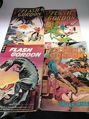 £12.35 • Buy Flash Gordon Comic Lot Of 4 Charlton, Gold, Key, King