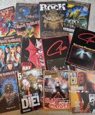 £99.99 • Buy Iron Maiden - Huge, Massive Collection - Posters/magazines/bottles/cards/sticker
