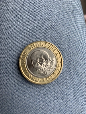 £20 • Buy Rare 2016 William Shakespeare £2 Coin, Collectable Misprint Error Misstamp